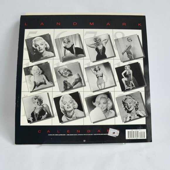 Marilyn Monroe 1990 Calendar Landmark Calendars - Picture 3 of 3